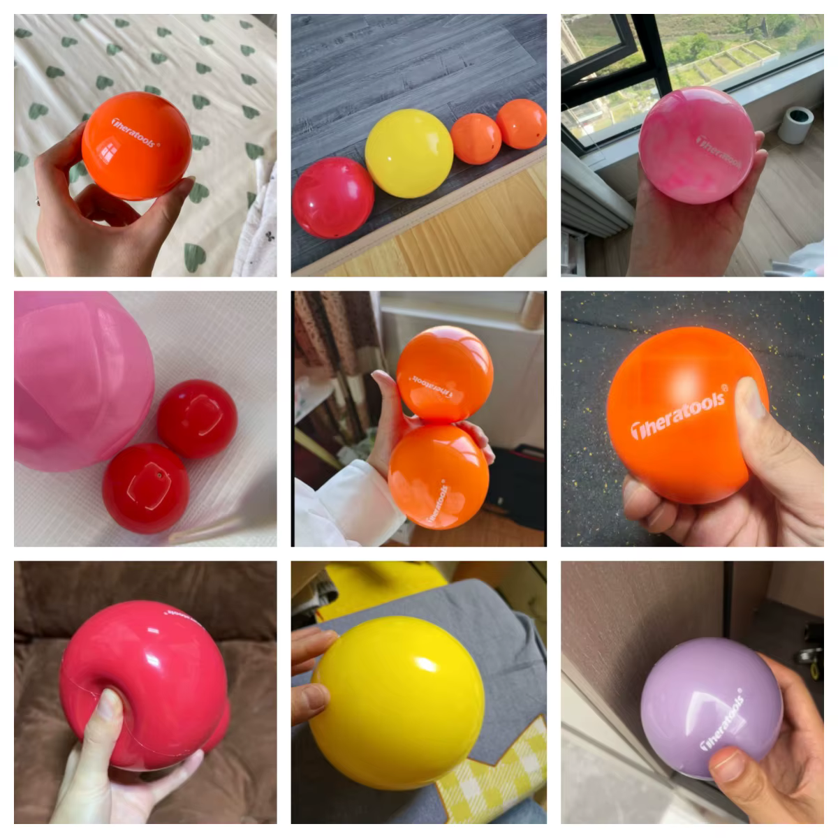 Frcnklin Fascia Ball Pilates libération musculaire petite balle plancher pelvien entraînement