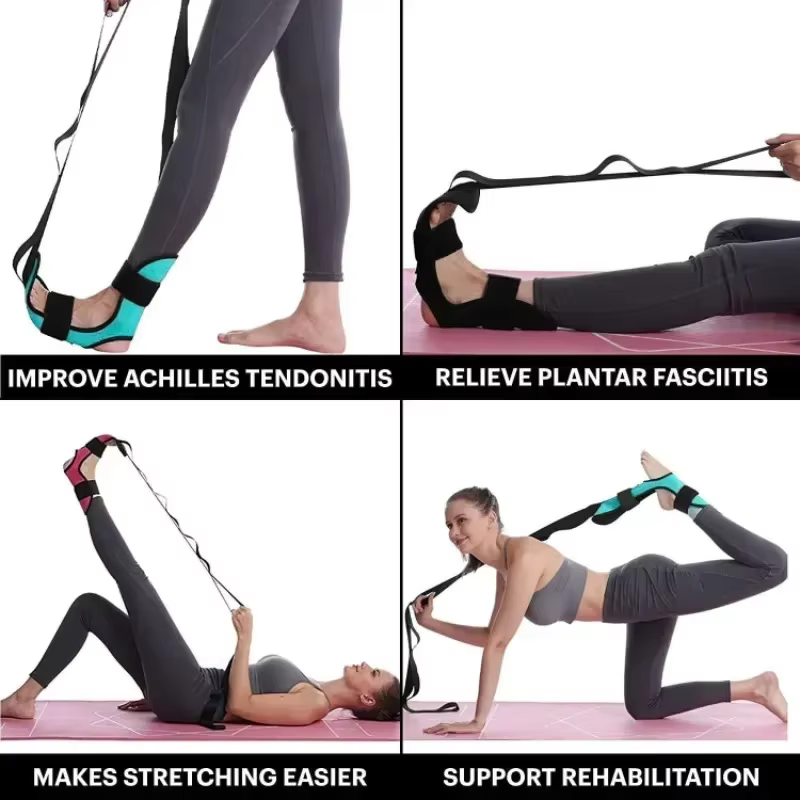 Bande d'étirement des jambes de Yoga