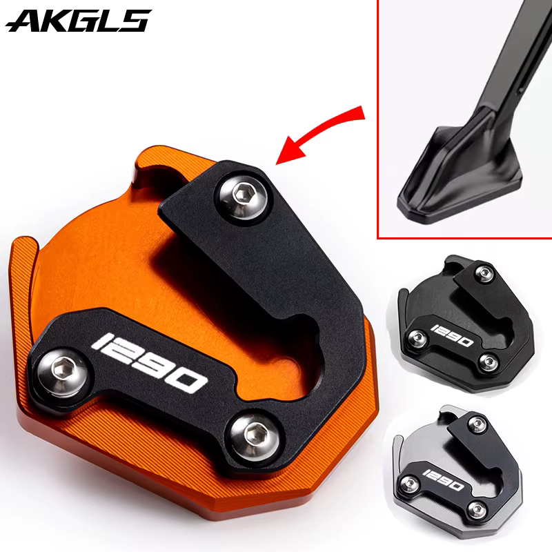 Trépied d'extension de support latéral élargi, accessoires de moto pour KTM 1290 SUPER ADVENTURE S 1290 SAS 2021 – 2023 2024
