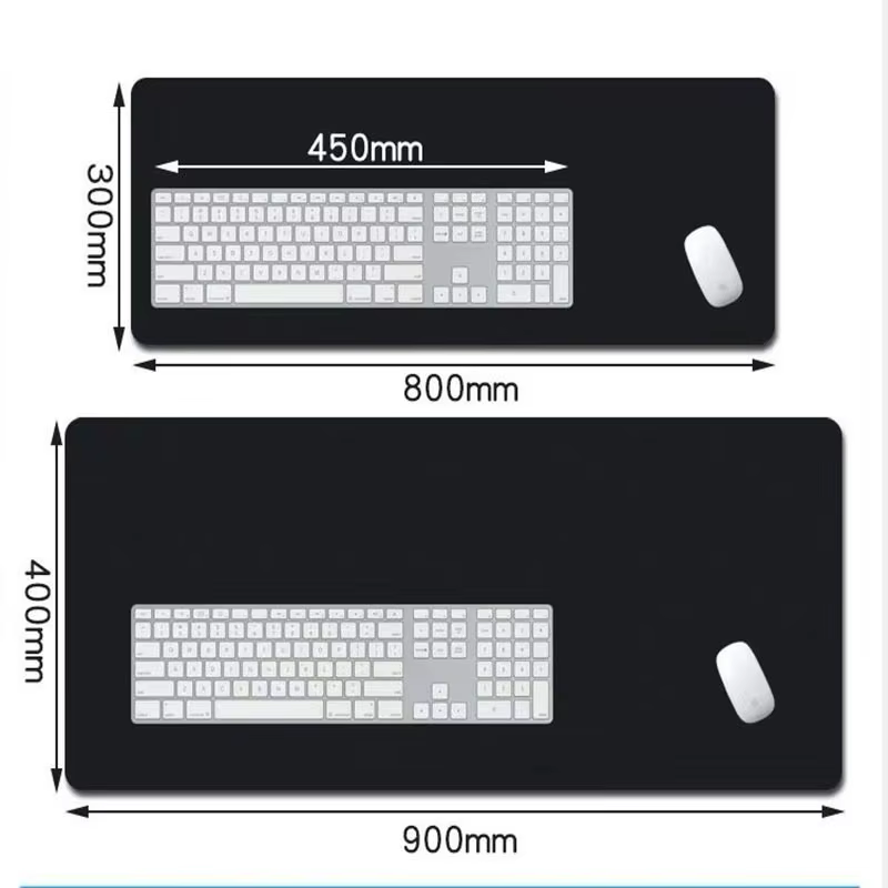 Tapis de souris mignon Kawaii pour jeux XL HD, grand tapis de souris personnalisé XXL, tapis de clavier antidérapant en caoutchouc naturel, tapis de souris souple pour PC