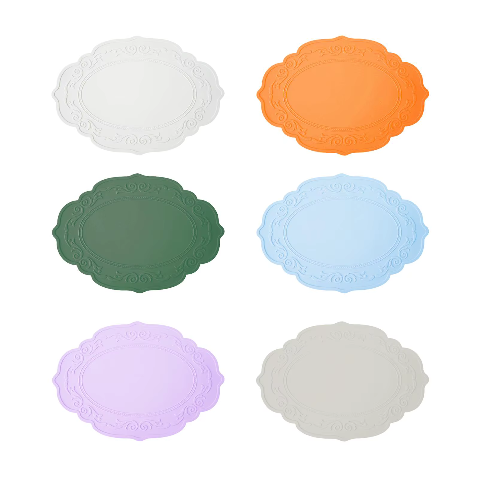 Tapis de Table, napperon en Silicone, tapis décoratif lavable, tapis antidérapant pour fête de ferme