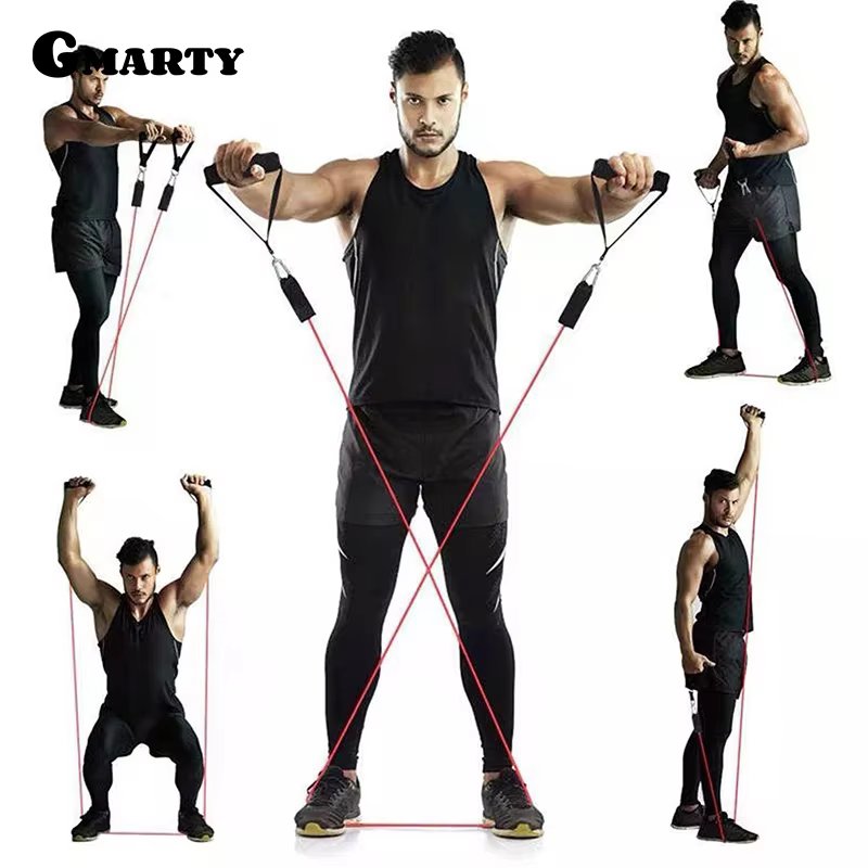 11 pièces/ensemble de sangles d'entraînement musculaire