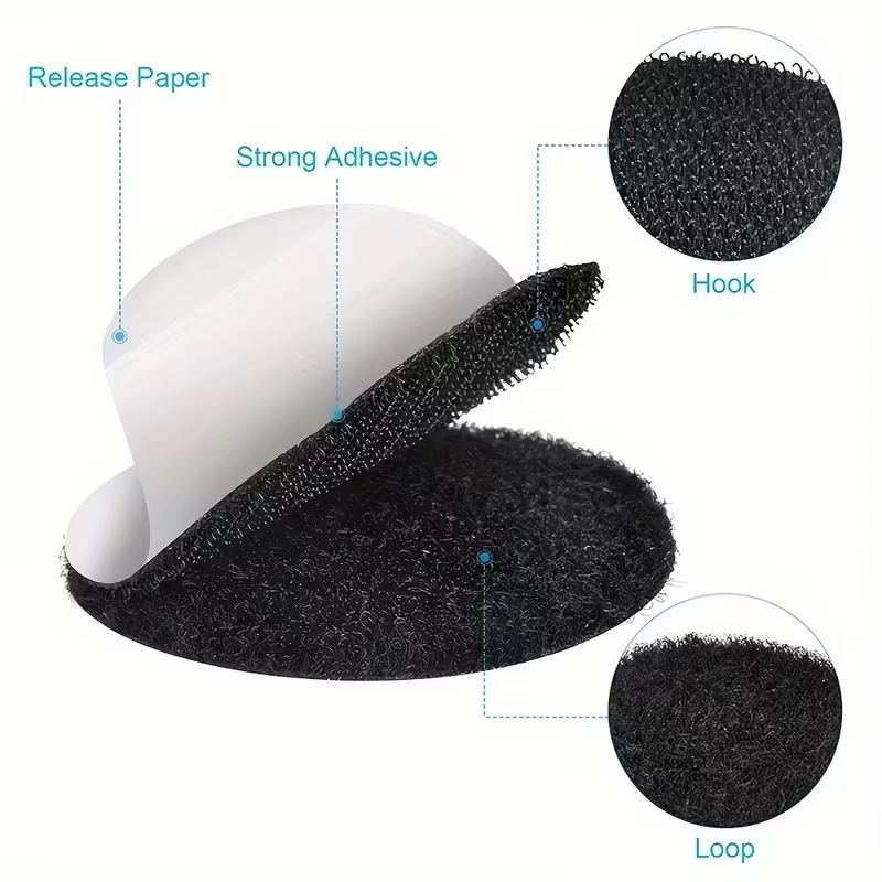 10 paires de rubans anti-bouclage pour tapis - Convient pour la protection des sols antidérapants