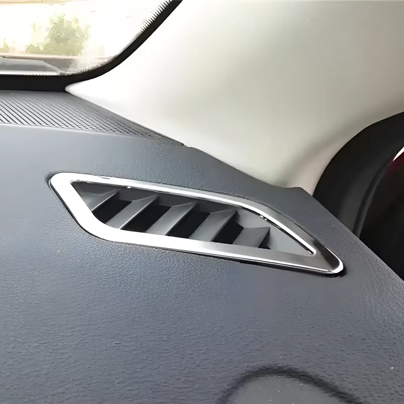 Couvercle chromé ABS pour sortie de climatiseur, accessoires de voiture pour Nissan Qashqai 2006 2007 2008 2009 2010 2011 J10