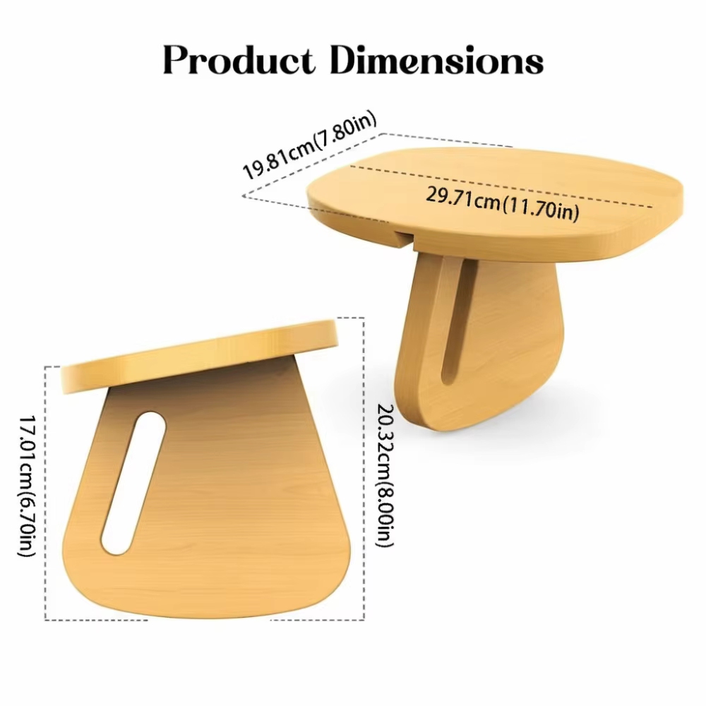Chaise de prière en bois massif