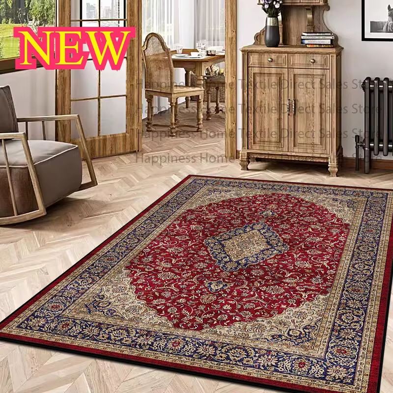 VIKAMA Tapis ethniques persans vintage, tapis turcs – Convient aux salons et aux chambres à coucher ; Tapis vintage, tapis de couloir, décoration intérieure