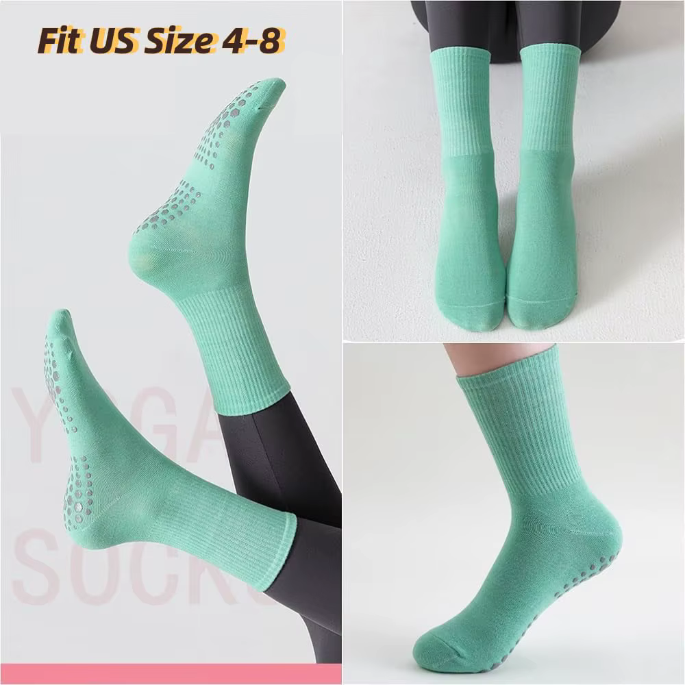 Chaussettes de Pilates antidérapantes pour femmes