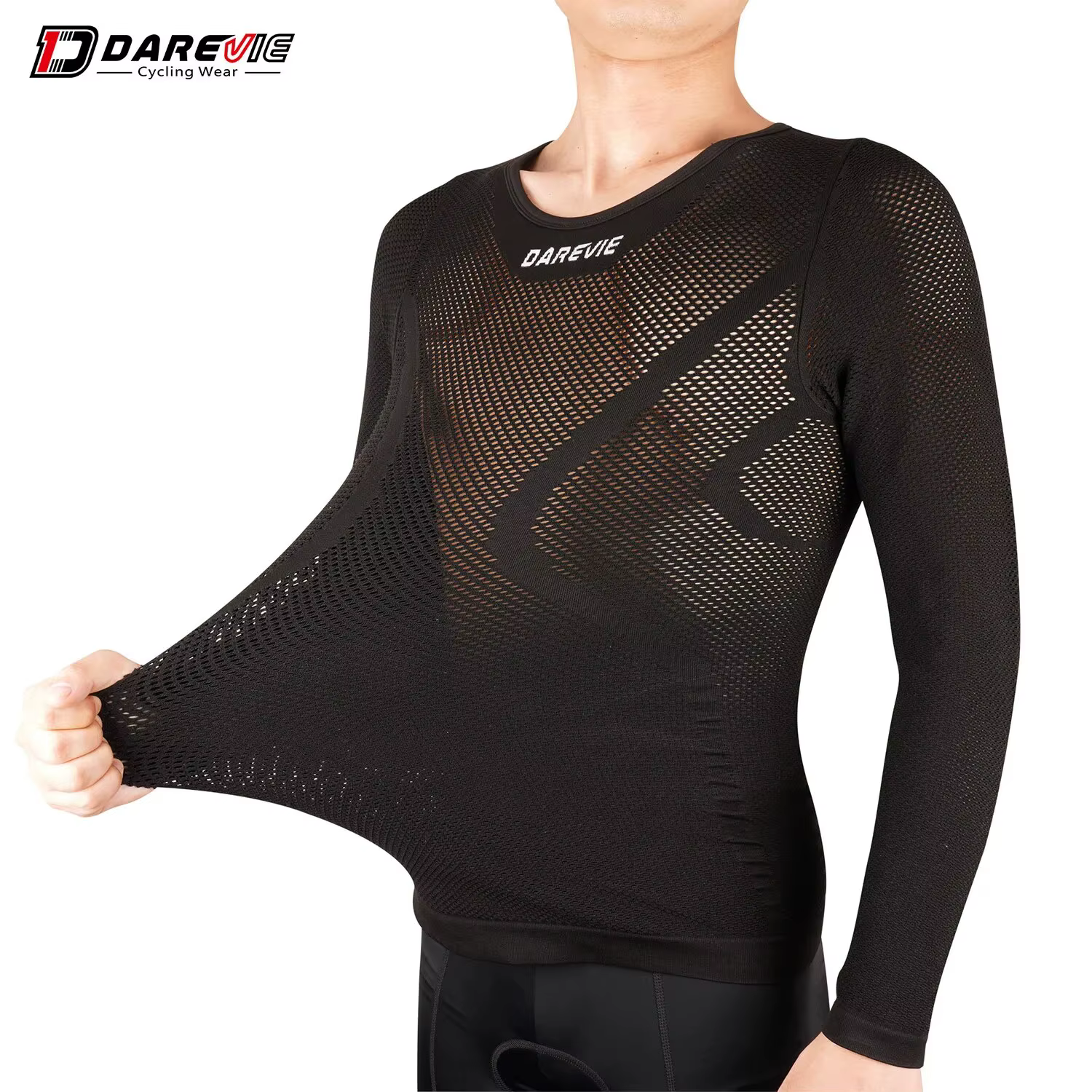 DAREVIE Base de cyclisme Laye Compression sans couture 2023 sous-vêtements à manches longues respirant de haute qualité