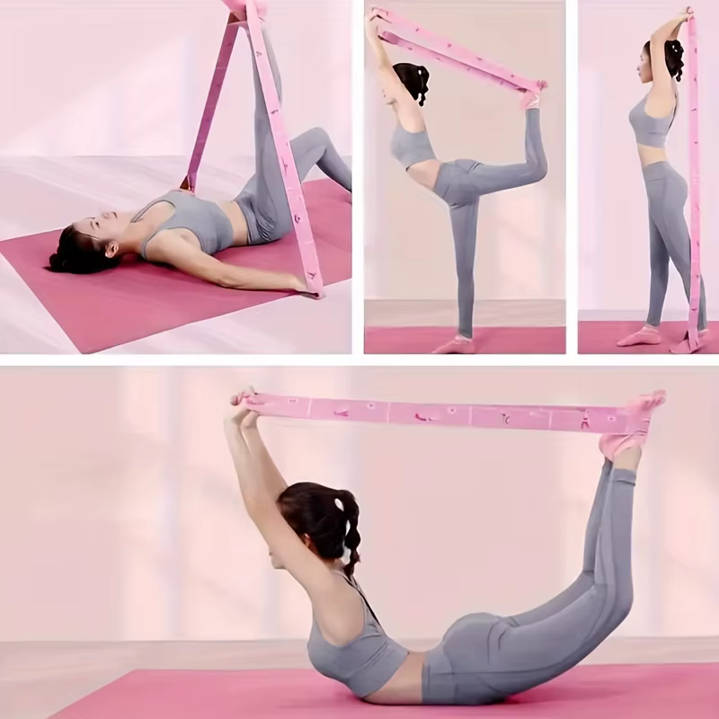 Bandes d'entraînement de yoga et de pilates pour les entraînements complets du corps – Conception extra épaisse
