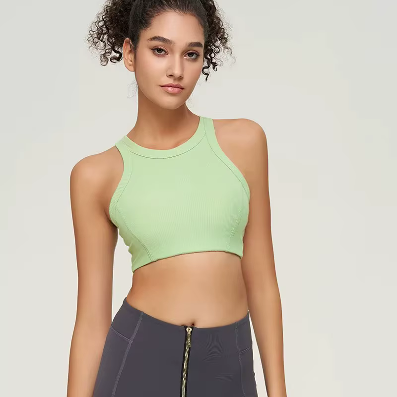 Soutien-gorge gilet de sport intégré avec sous-vêtements