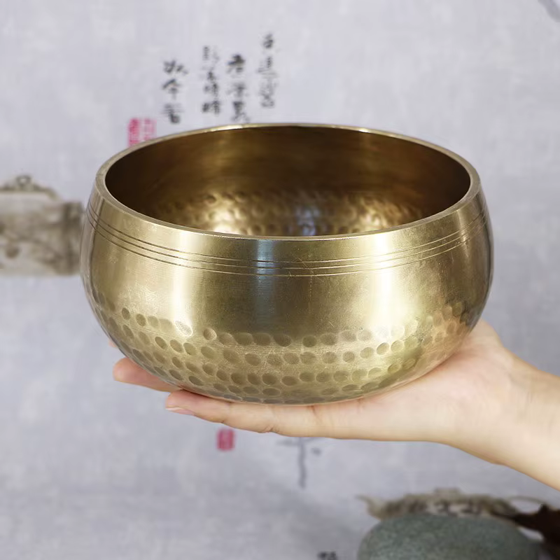 Bol sonore de bouddha fait à la main en népal