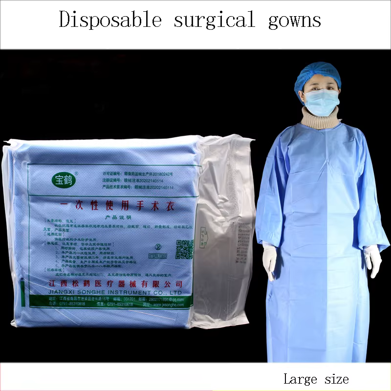 Vêtements chirurgicaux stériles jetables à usage médical
