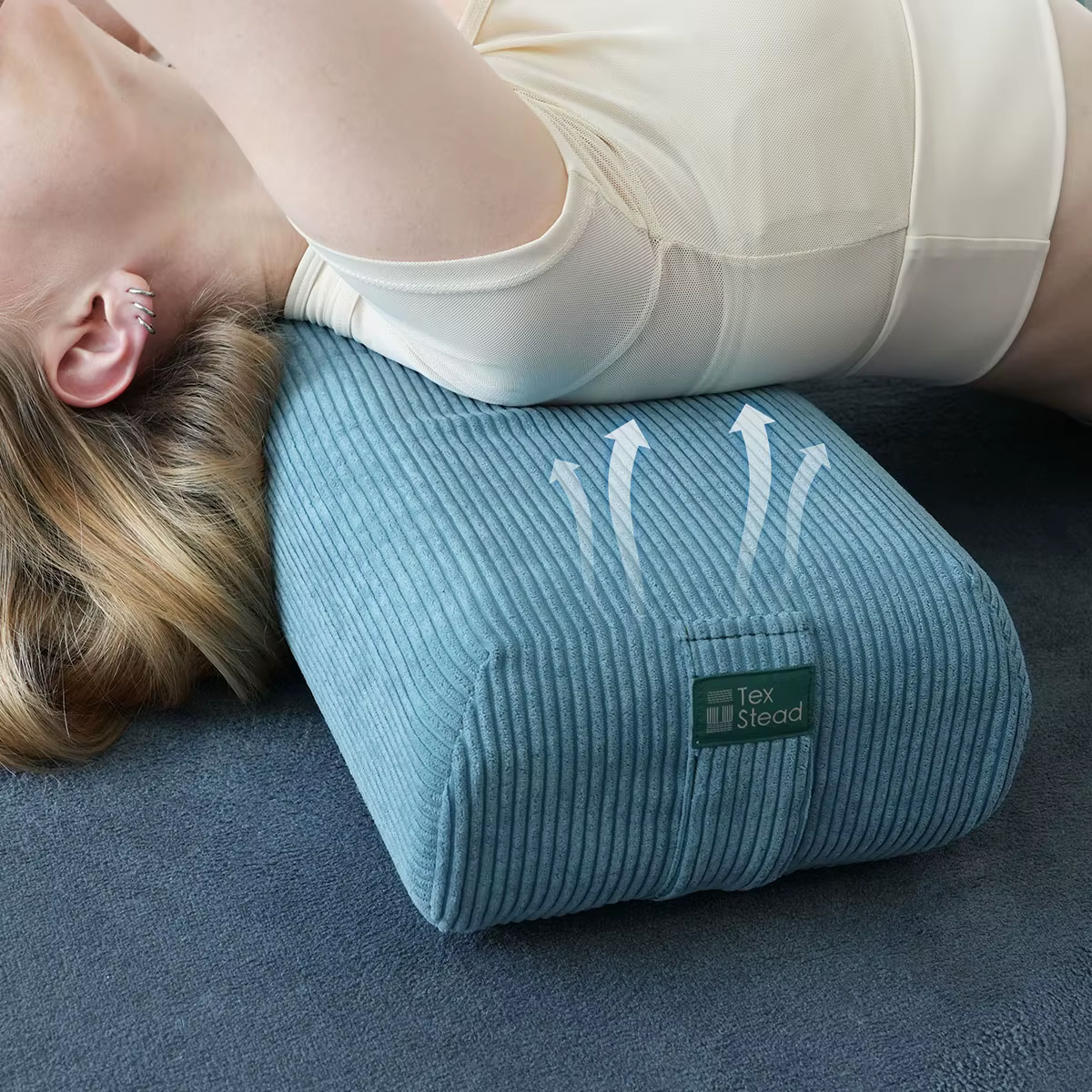 Oreiller de traversin de yoga