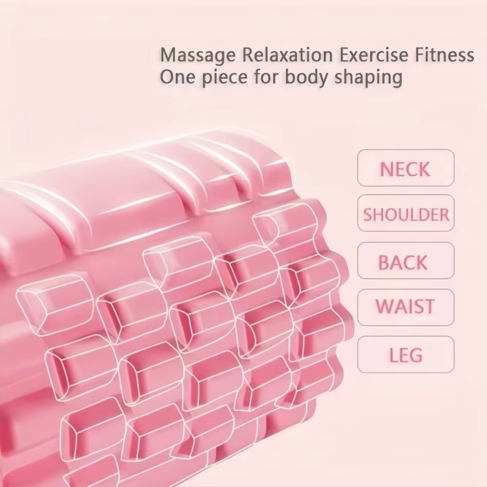 Rouleau flottant tridimensionnel en mousse de colonne de Yoga creuse pour le Pilates