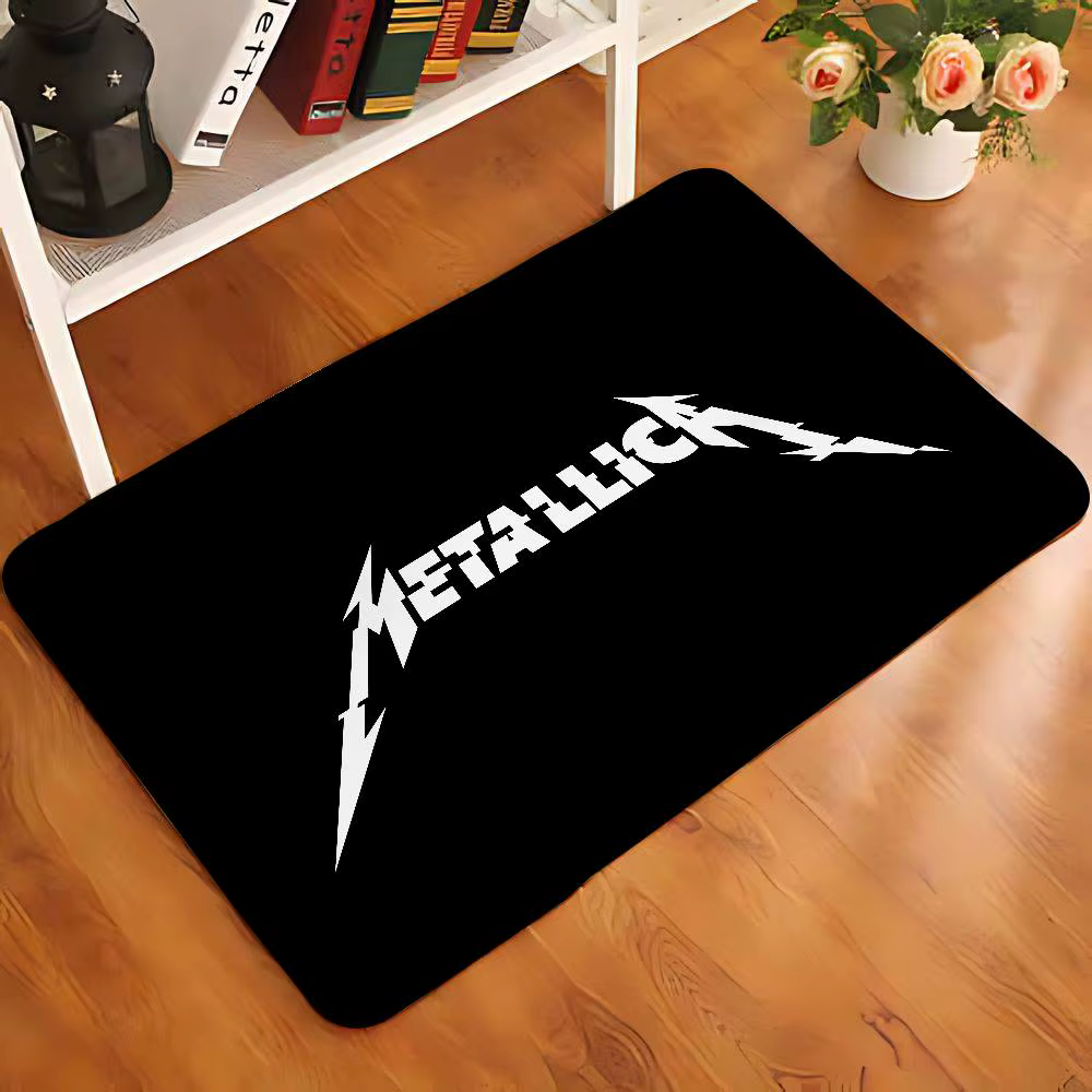 Musique Cool m-métalica tapis célèbre sur Internet pour salon canapé décor tapis moderne tapis de sol pour hommes chambre tapis de zone durables