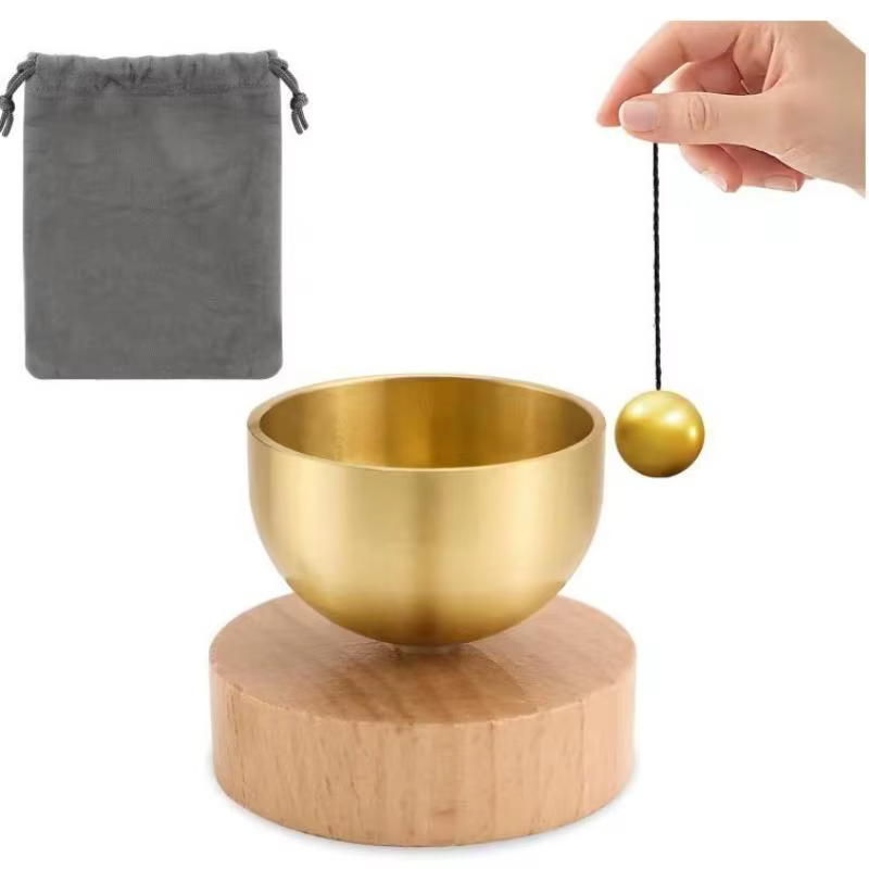 Mini ensemble de bols chantants portables