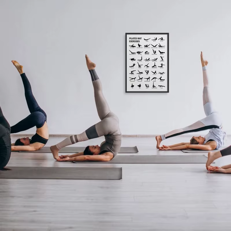 Affiche de Pilates, Art de Pilates