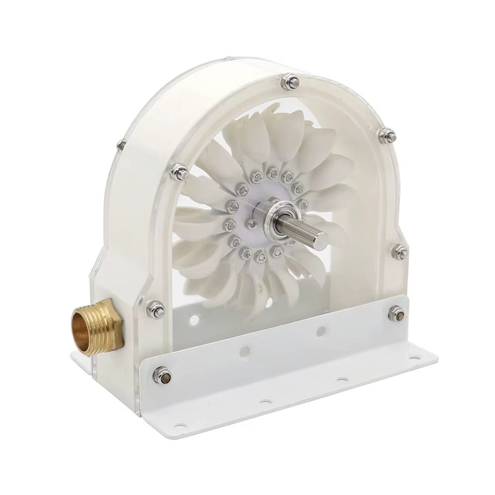 Turbine à eau Pelton haute efficacité, roue à eau à percussion, roue de seau, générateur d'eau polyvalent pour bricolage