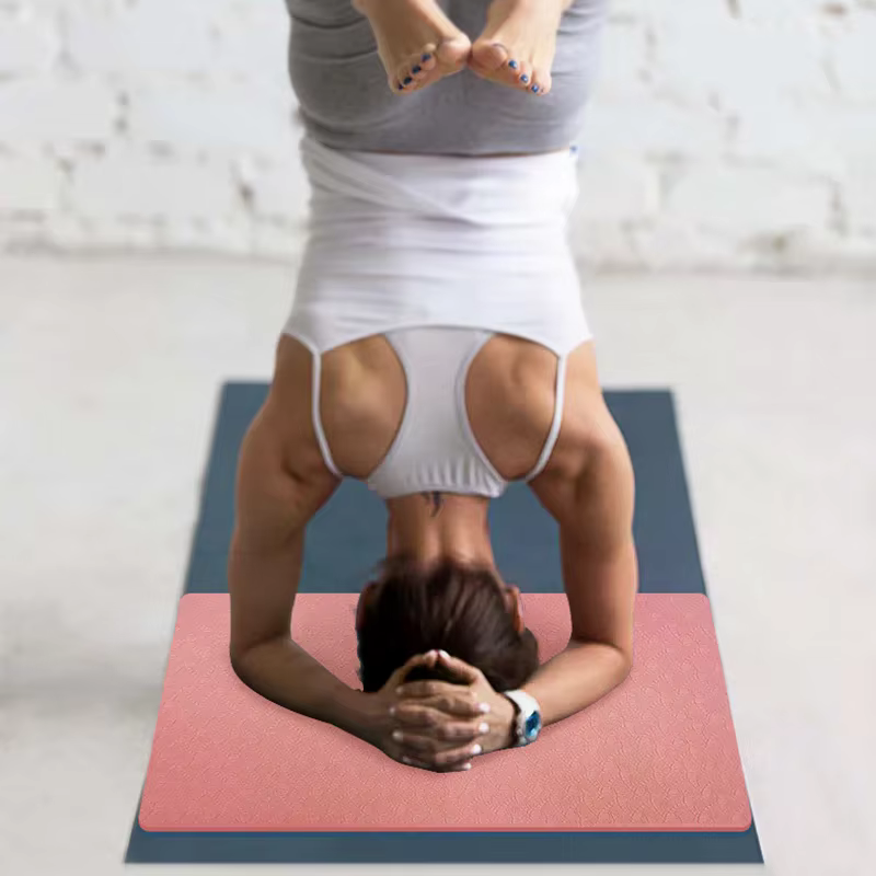 Tapis de yoga plat, tapis de soutien pour les genoux