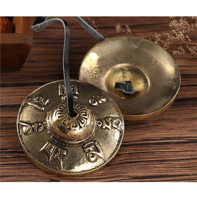 Cloches de méditation tibétaines Tingsha