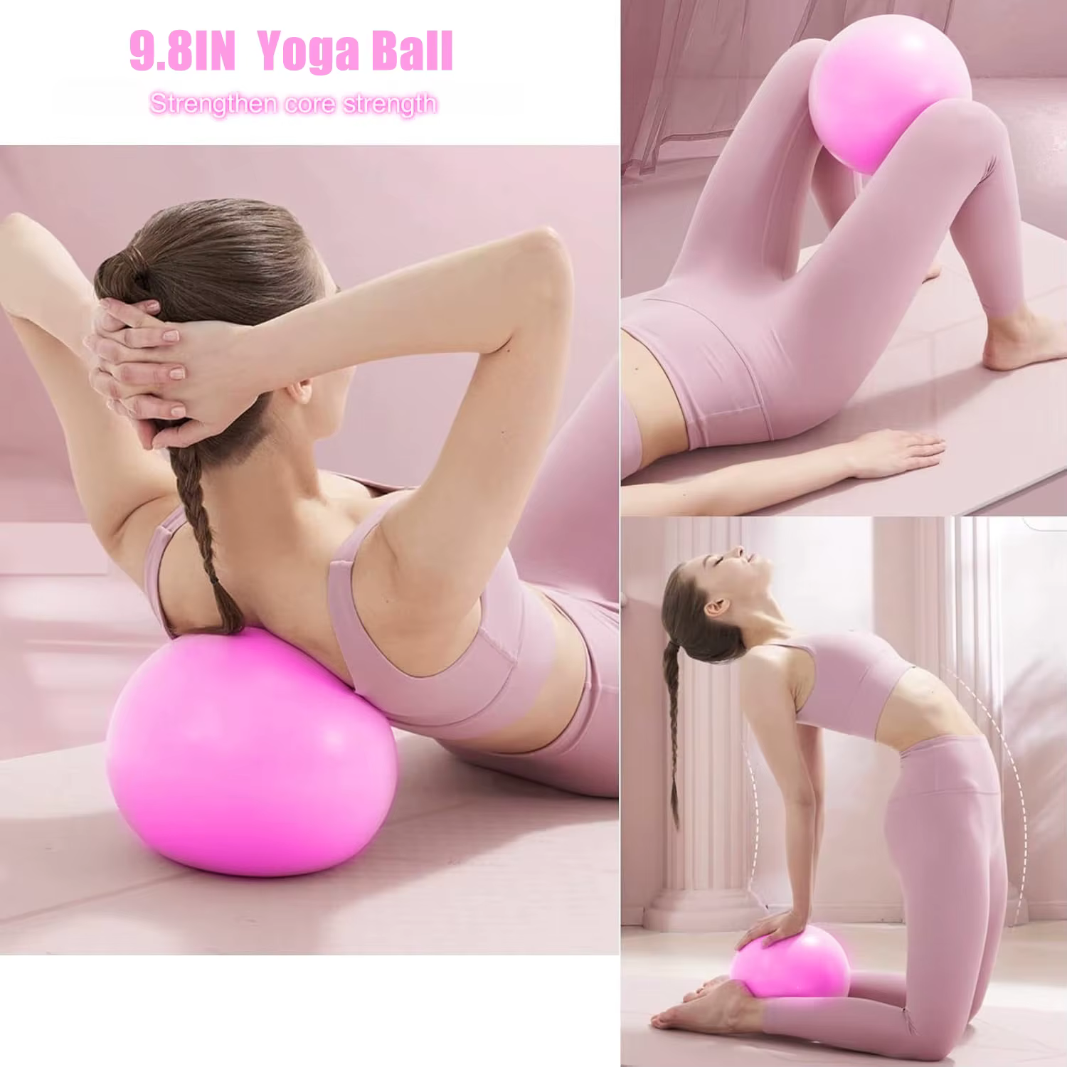 Ensemble de balles et d'anneaux de Pilates