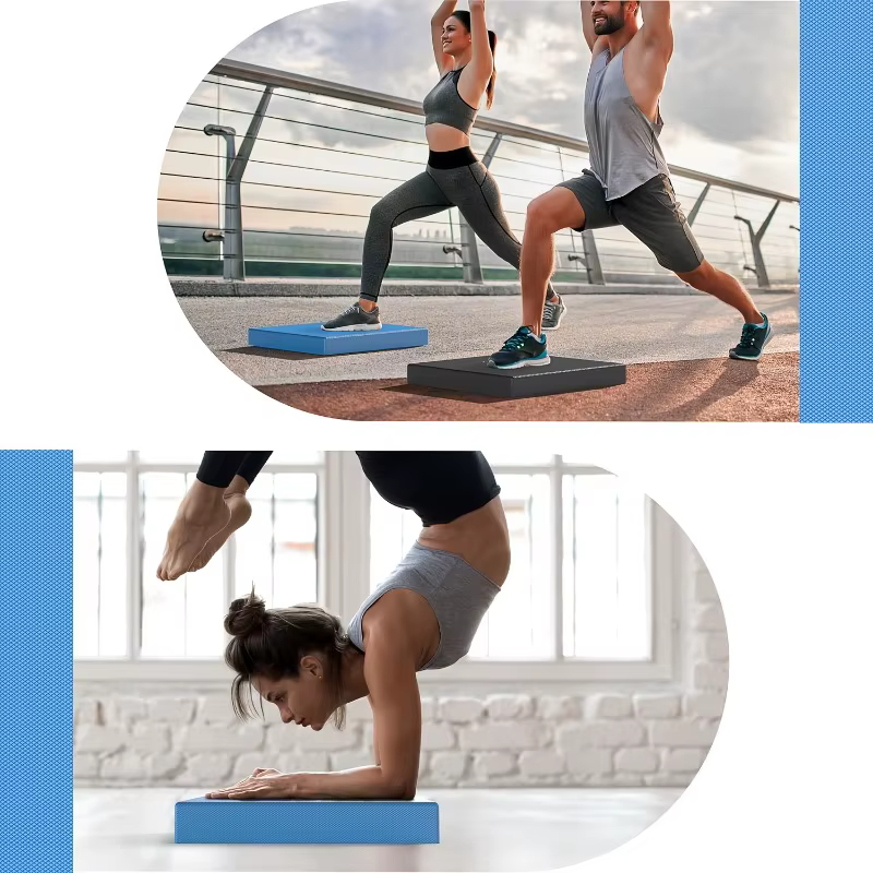 45*30 cm tapis de Yoga épais anti-dérapant gymnastique Fitness