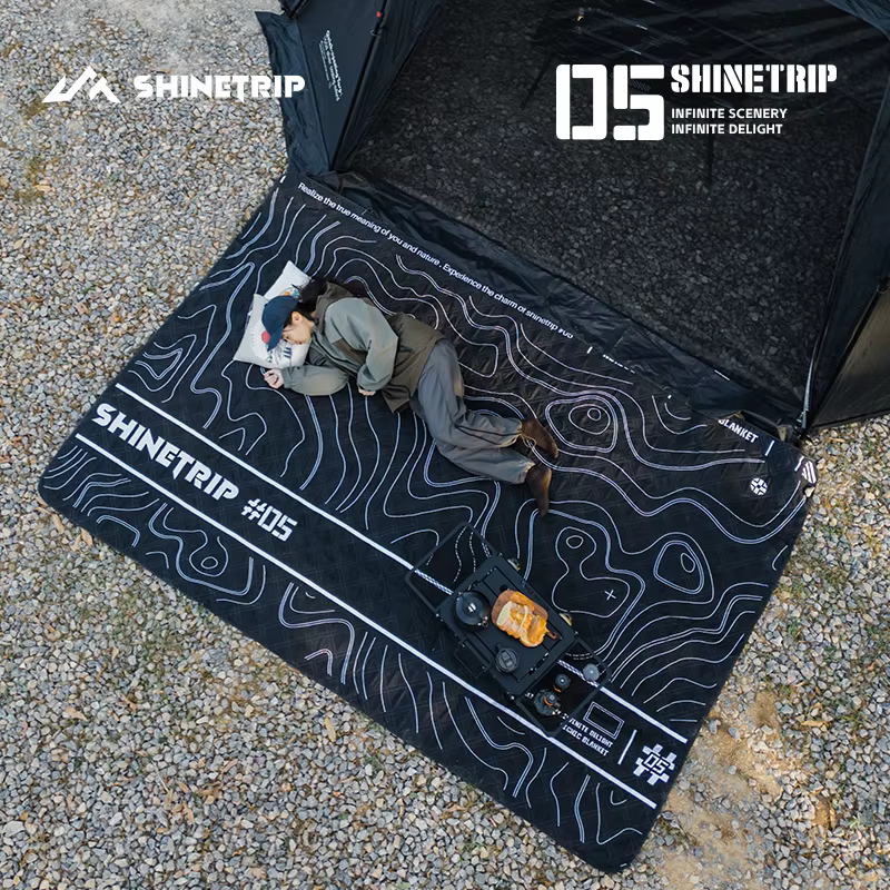 Shinetrip – tapis de pique-nique ultrasonique d'extérieur en aluminium, résistant à l'humidité, imperméable, pour parc
