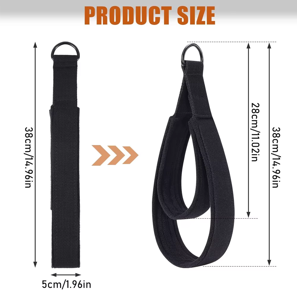 1 paire de sangles à Double boucle Pilates pour Reformer Fitness