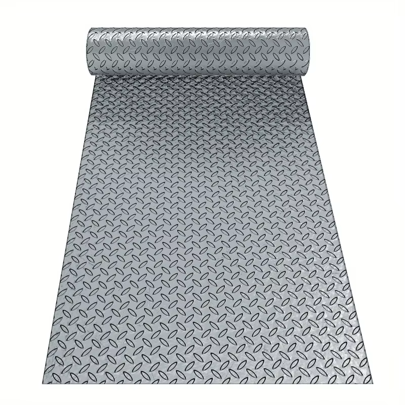 Tapis de sol en PVC, tapis de garage pour aide au stationnement, tapis de protection antidérapant pour entrée d'hôtel et d'usine