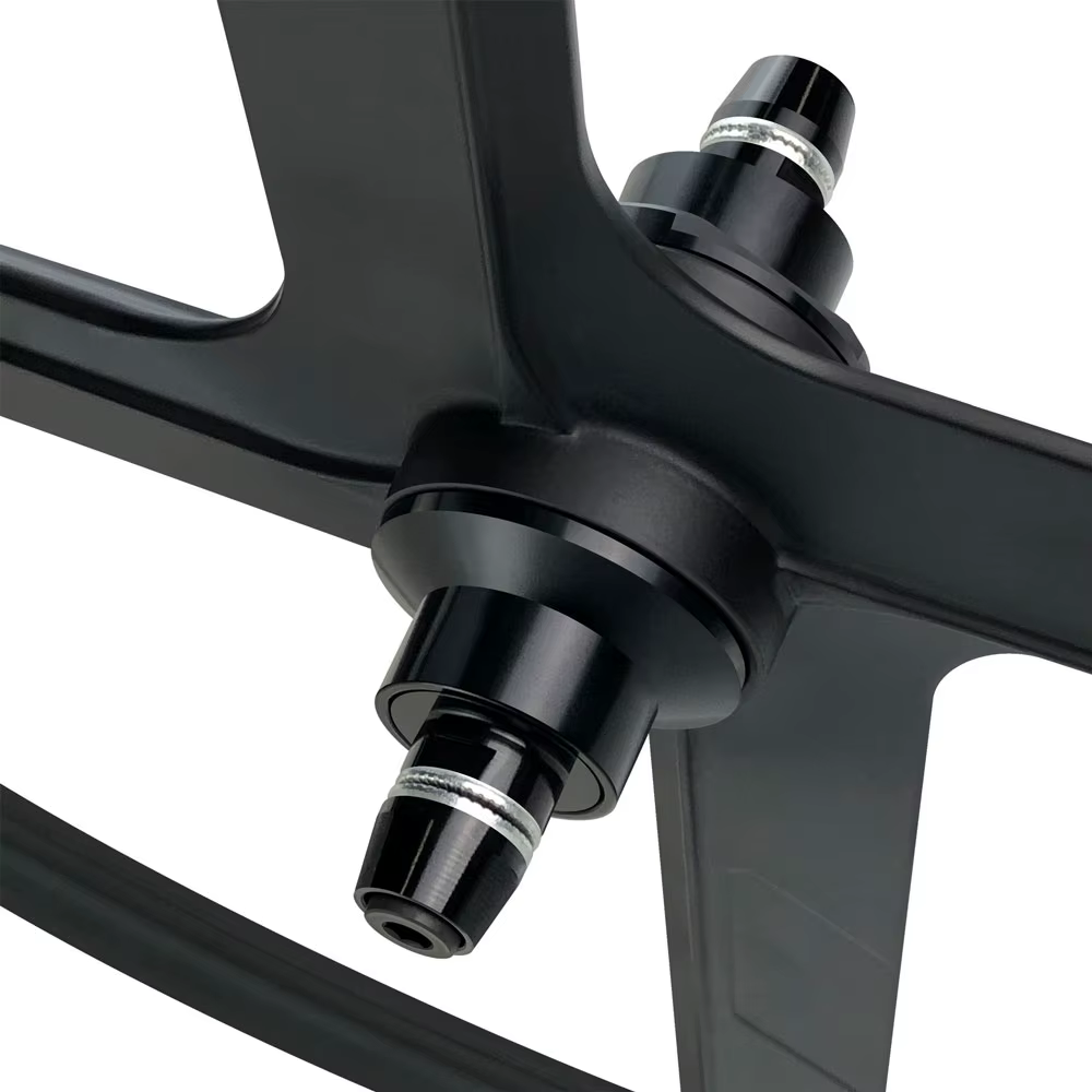 Vélo de piste engrenage fixe 33MM V frein quatre rayons route pneu roues alliage 700C léger Fixie roue de vélo