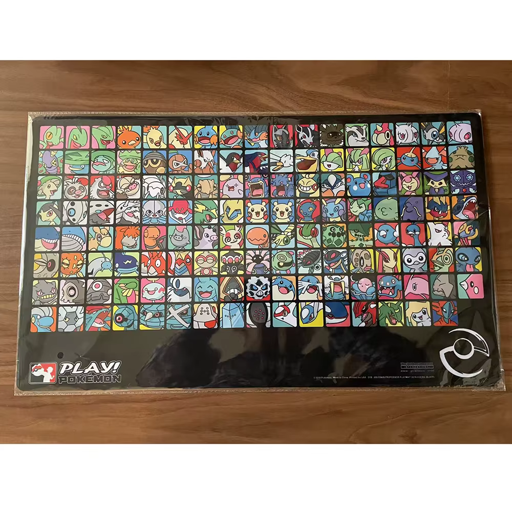 Tapis de jeu de cartes à collectionner PTCG, tapis YGO, tapis TCG Professor Pokemon, 3ème génération