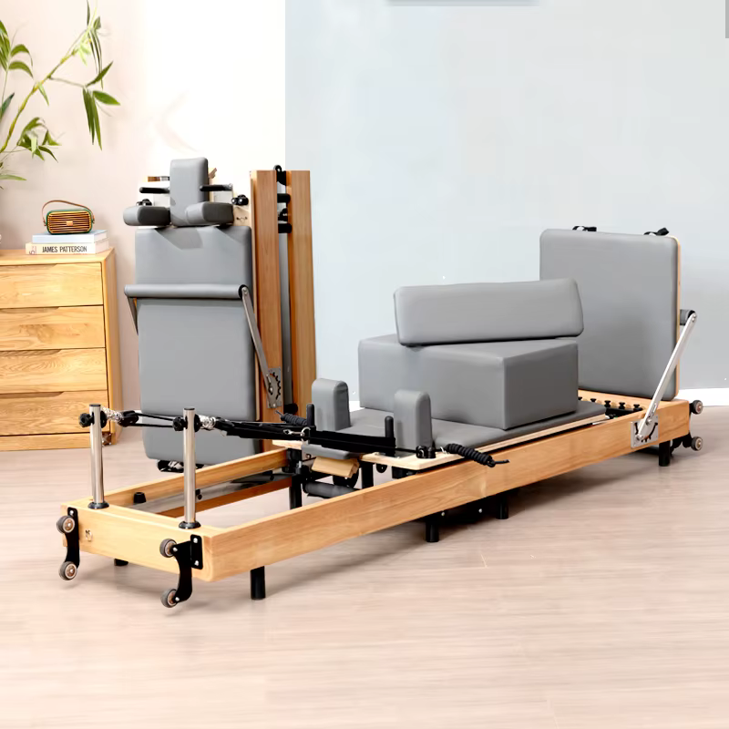 Réformateur de Pilates en Chêne de Haute Qualité