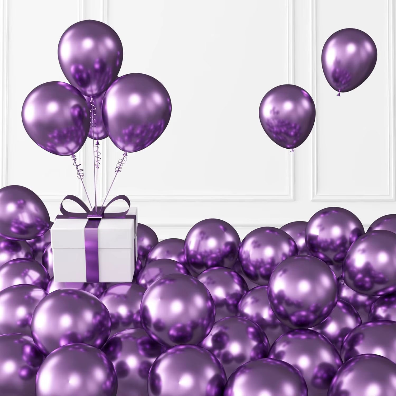 Ensemble de 100 ballons multicolores de 5 pouces, adapté pour les mariages, les anniversaires, les fêtes à thème, les fêtes pré-mariages et les rassemblements familiaux