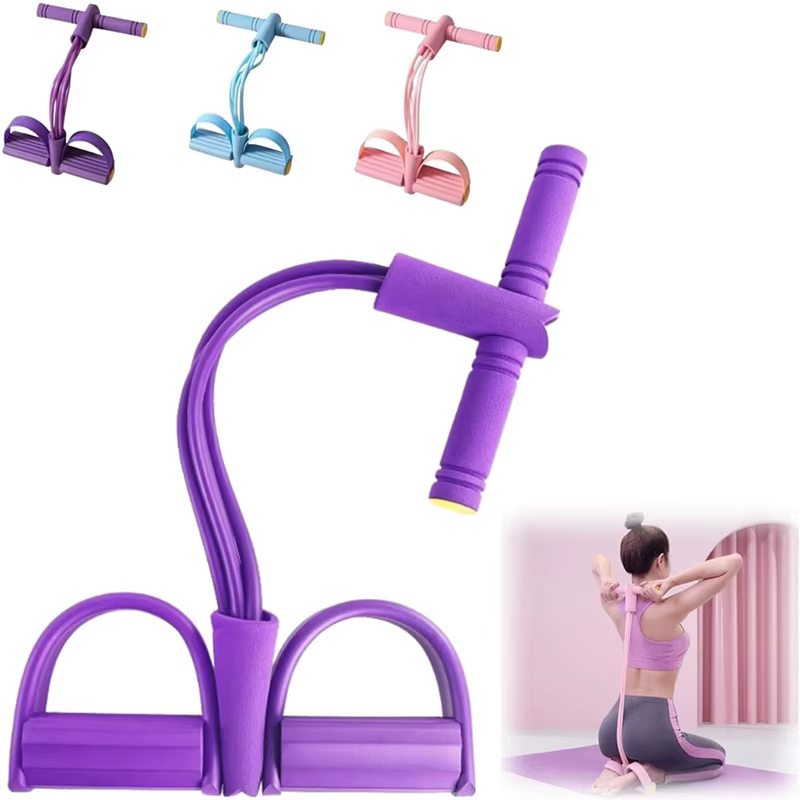 Bande d'exercice de Yoga à 6 tubes