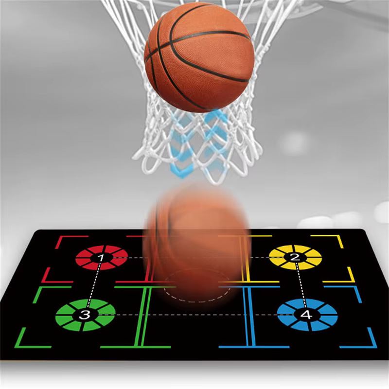 Ballon de basketball non ald pour enfants et adultes, en salle, avec polymères insonorisés, pour entraînement et contrôle, nouveauté