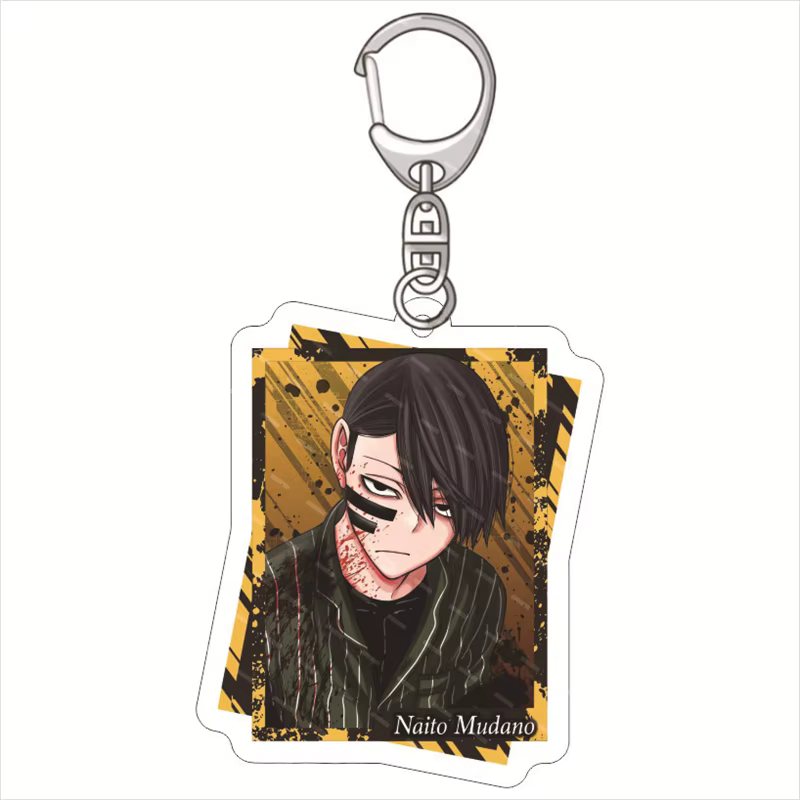 Porte-clés en acrylique Manga Tougen Anki, figurine Ikari Yaoroshi Shiki Ichinose Naito Mudano, Costume de Cosplay, pendentif pour sac à dos