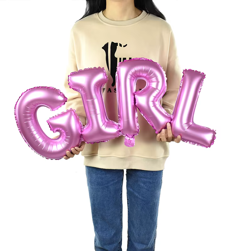 Ensemble de ballons pour réception-cadeau pour bébé, ballons en aluminium rose et bleu pour garçon et fille, ballon pour biberon, révélation du sexe, décoration de fête, cadeaux d'anniversaire pour 1e