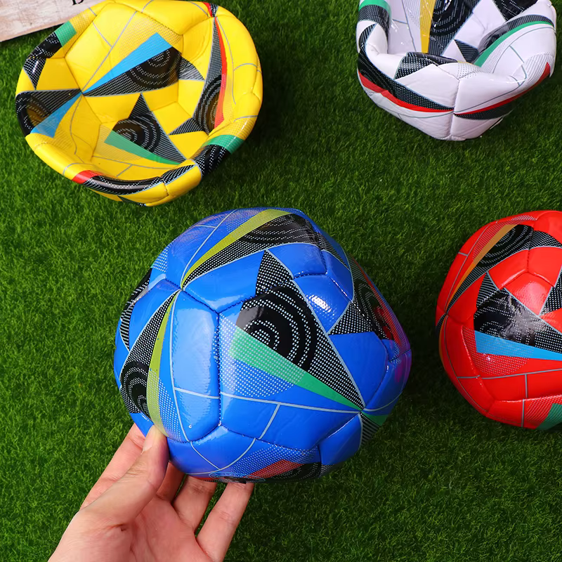 Sports de plein air jeu formation pratique jouer balle cadeaux d'anniversaire taille 2 ballon de football pour les jeunes adultes résistant à l'usure ballon de football