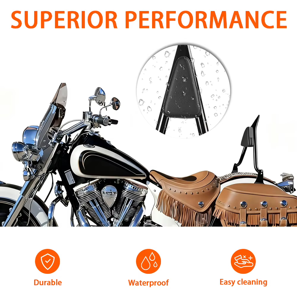 Accessoire de moto en métal, dossier arrière Sissy Bar, adapté au Indian Chief Vintage Classic 2014 – 2018, accessoire de moto durable
