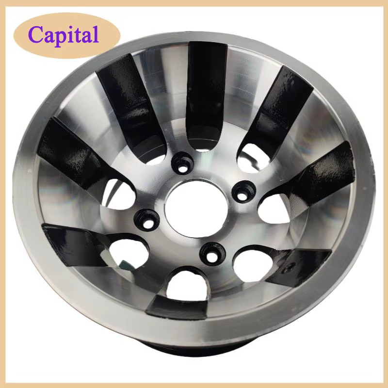 Nouveau moyeu de roue en aluminium de 10 pouces, adapté aux moyeux de roue de kart ATV à quatre roues 22X10-10 23x7-10, pneu de 10 pouces