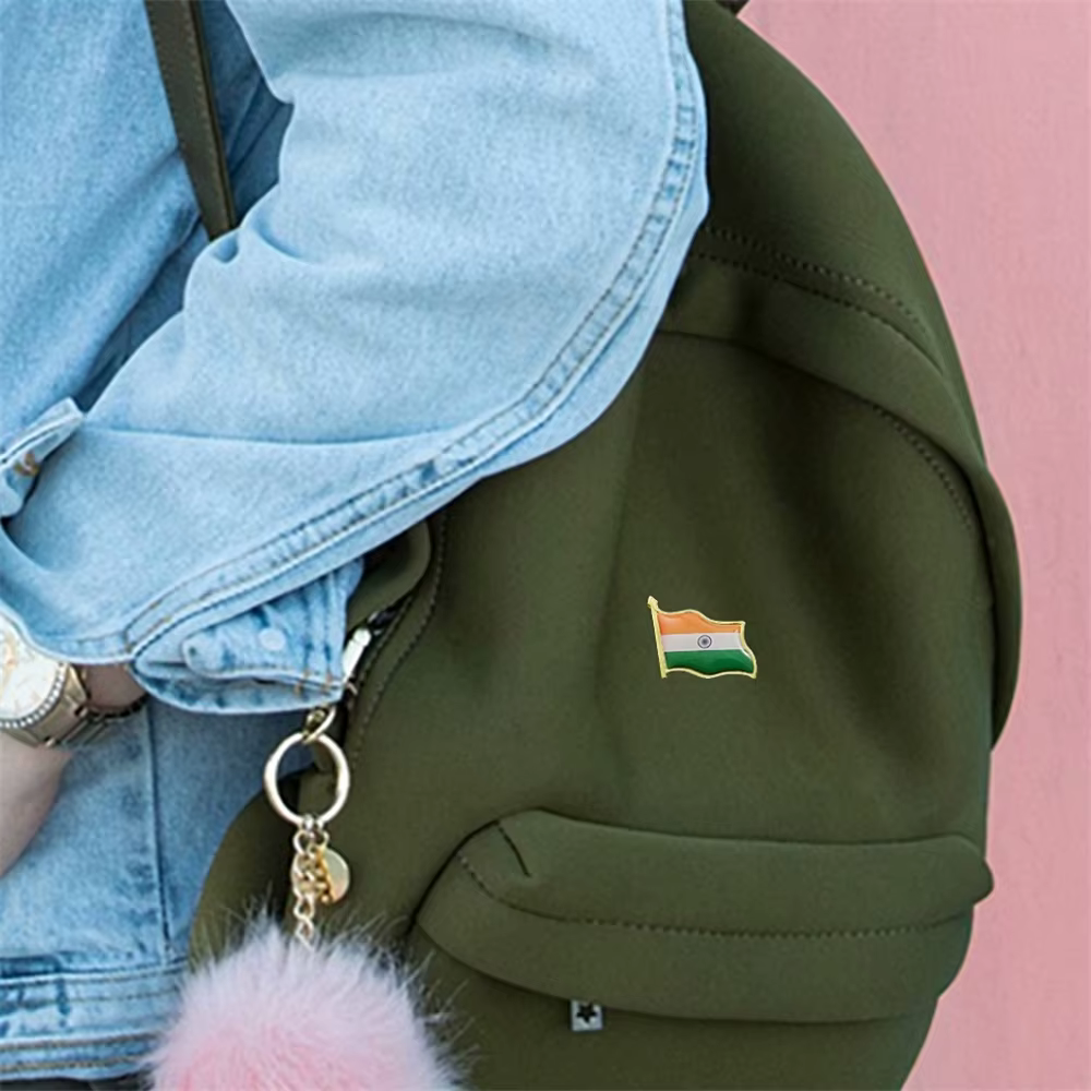 Broches de sensation nationale indienne, accessoires de vêtements décontractés, cadeau de bijoux unisexes