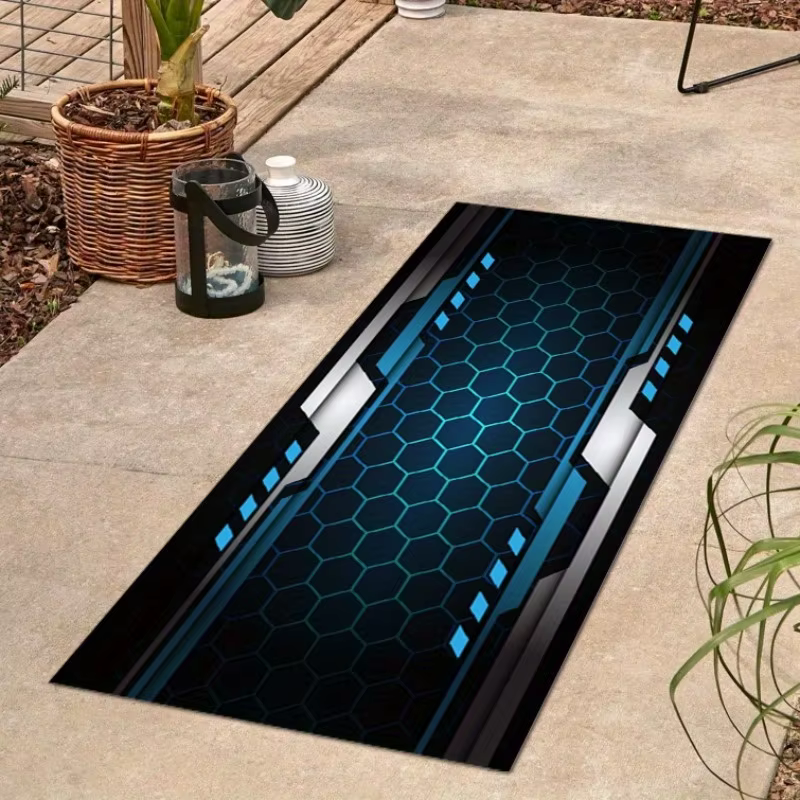 Tapis de sol pour garage de moto VIKAMA, tapis de présentation pour course, résistant à l'huile et à l'usure, pour atelier, couloir, décoration intérieure