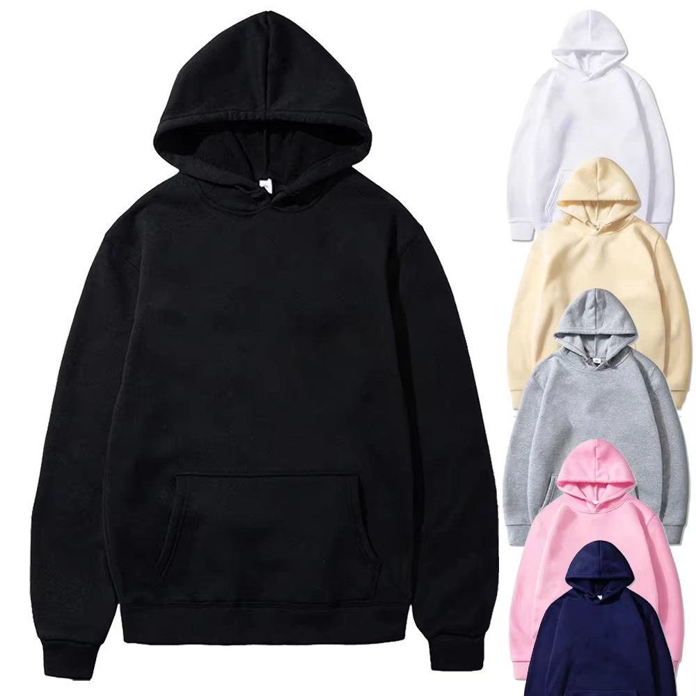 Sweats à capuche chauds Smile pour hommes et femmes, pulls décontractés, haut PVD, couleurs multiples, noir, printemps, automne, mode