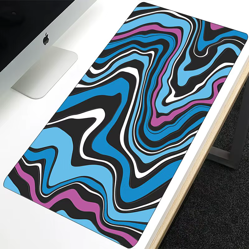 StrMiLiquid-Tapis de souris média 900x400, grand format, pour ordinateur portable, clavier, anime