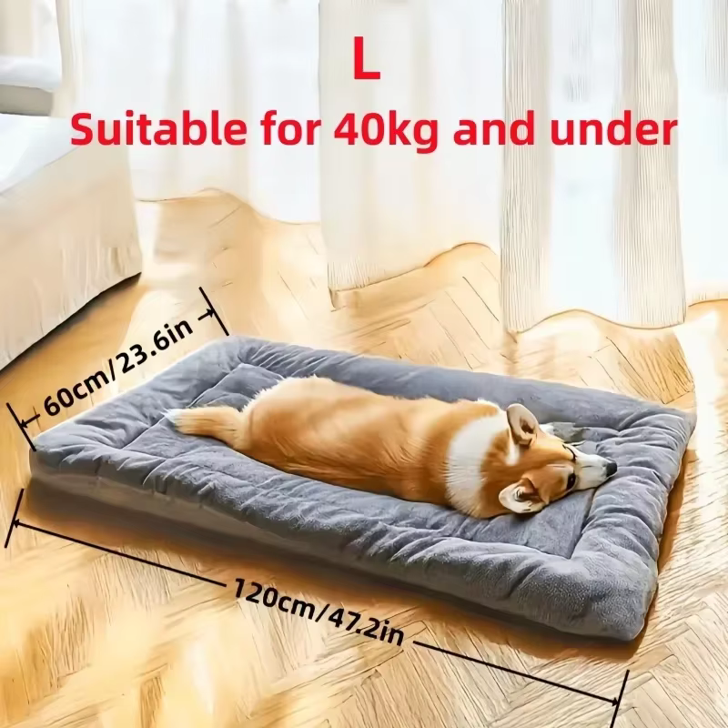 Tapis de couchage pour chien de grande taille, coussin pour l'hiver, double face, pour garder au chaud, pour Golden Retriever, coussin de couchage anti-stress