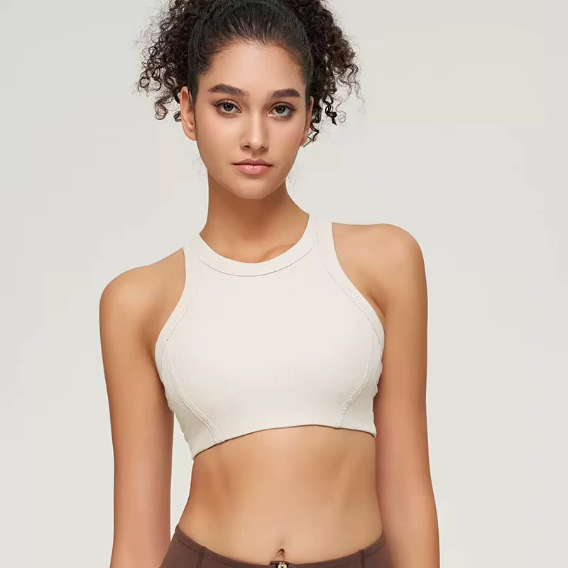 Soutien-gorge gilet de sport intégré avec sous-vêtements