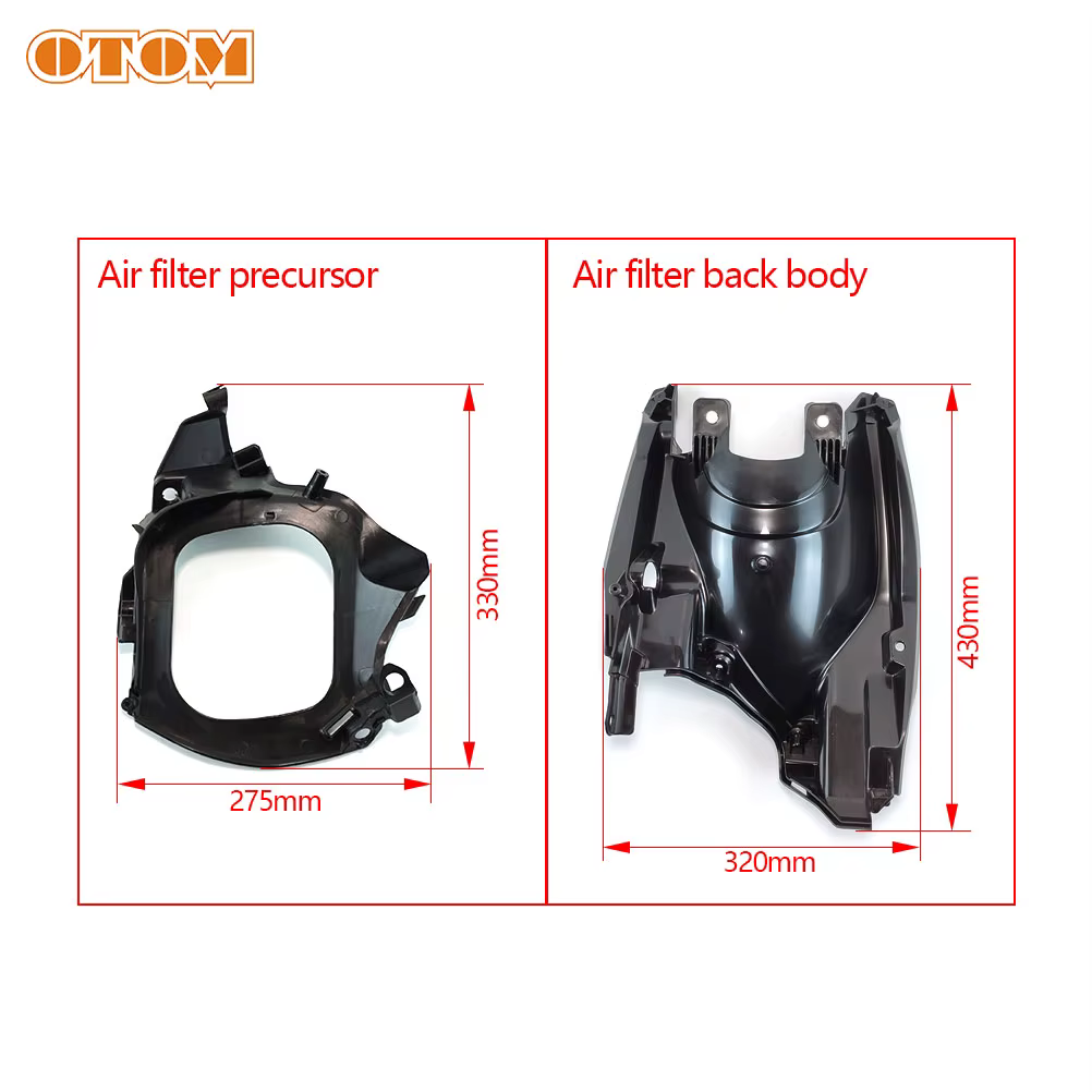 Accessoires de moto boîte de filtre à Air avant arrière corps panneau latéral couvercle de précenseur pour KTM SX SXF XC XCF EXCF 250 450 2016-2018