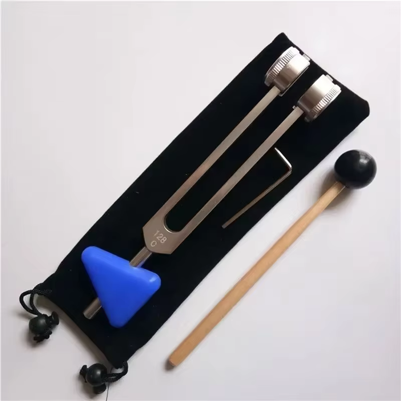 Ensemble de diapasons de Chakra d'instruments de Percussion musicale idéal pour la guérison sonore et la méditation