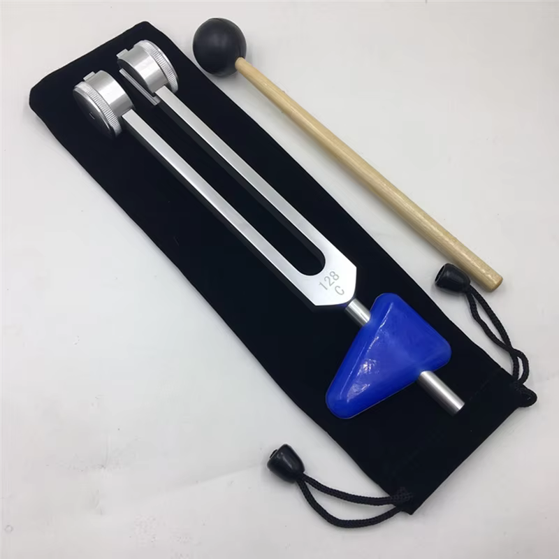 Ensemble de diapasons de Chakra d'instruments de Percussion musicale idéal pour la guérison sonore et la méditation