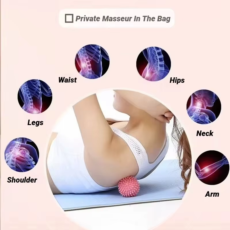 Balle de massage pour les pieds avec picots